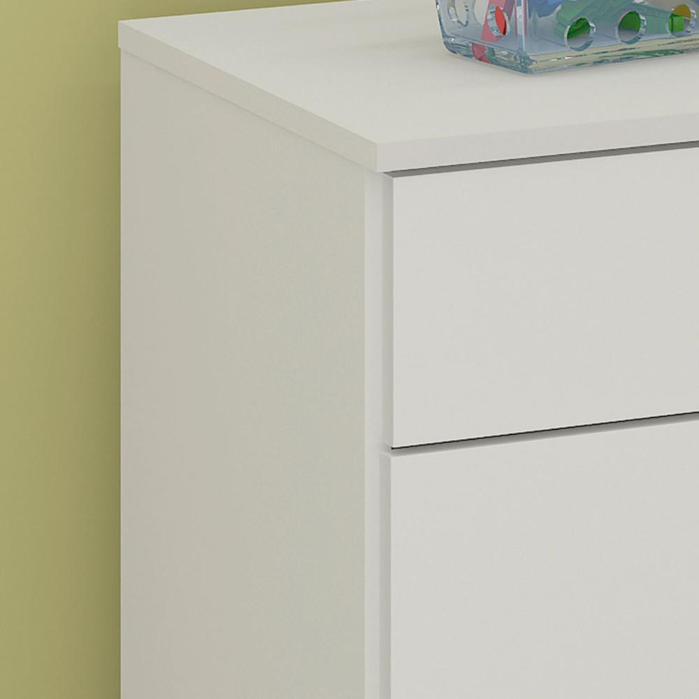 Balcão Micro-ondas Ditália 2 Portas 1 Gaveta BA-35 Branco