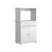 Balcão Micro-ondas Ditália 2 Portas BA-30 Branco