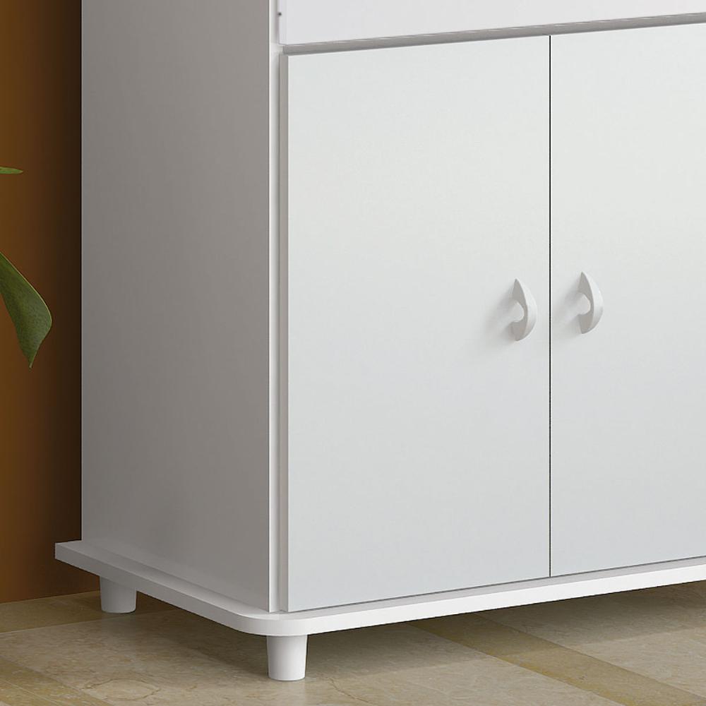Balcão Micro-ondas Ditália 2 Portas BA-30 Branco