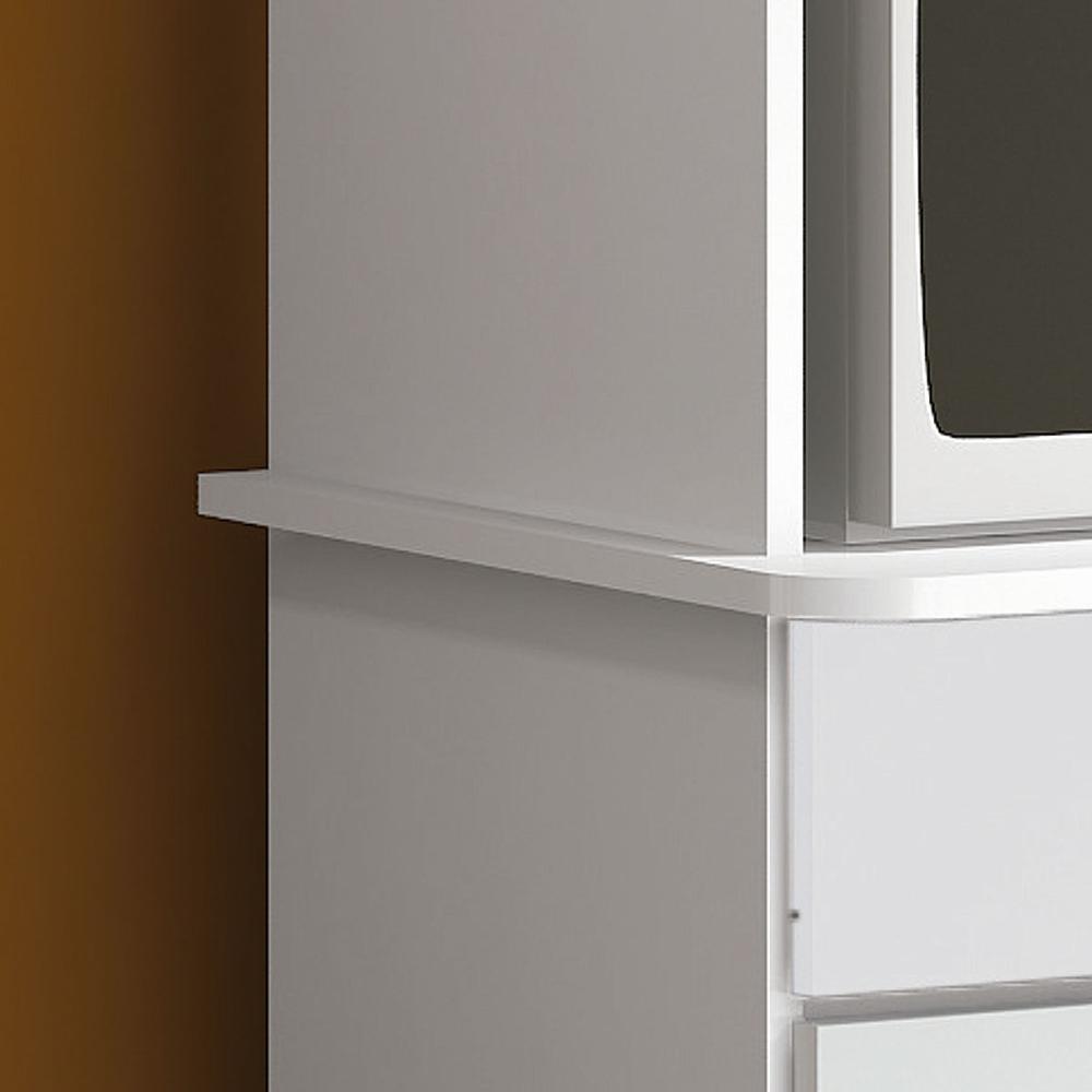 Balcão Micro-ondas Ditália 2 Portas BA-30 Branco