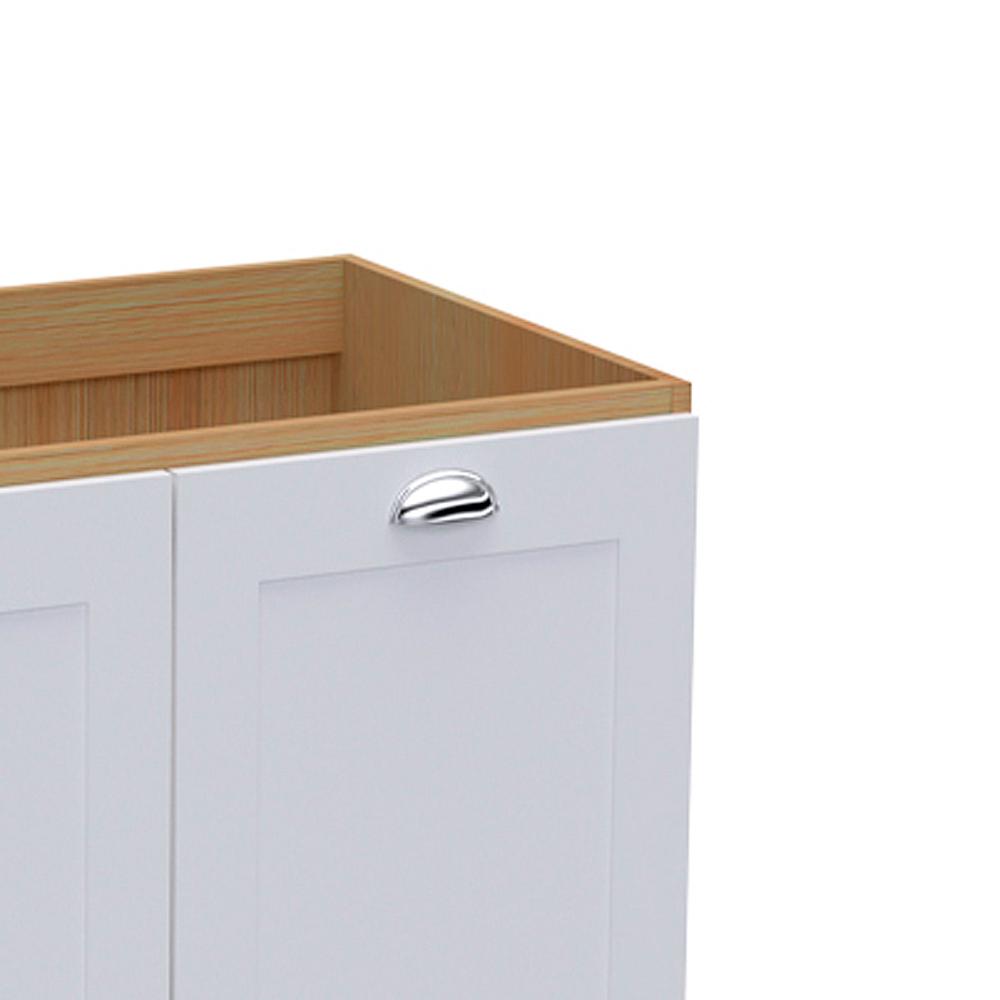 Balcão de Cozinha Ditália Denver Riviera com Branco CD-1012