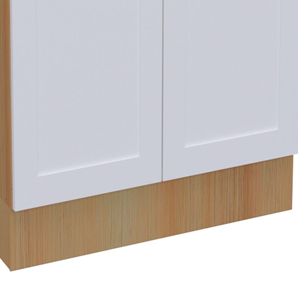 Balcão de Cozinha Ditália Denver Riviera com Branco CD-1012