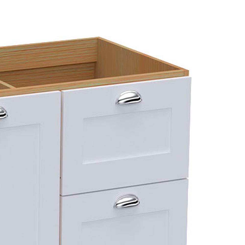 Balcão de Cozinha Ditália Denver com tampo Rv/Br CD-1014