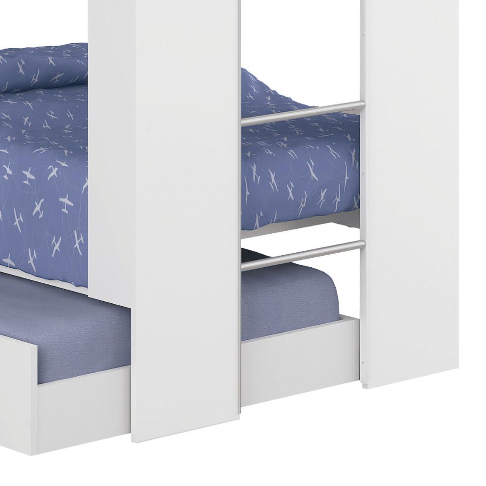 Beliche Cama Auxiliar Ditália Treliche CM-15 Branco