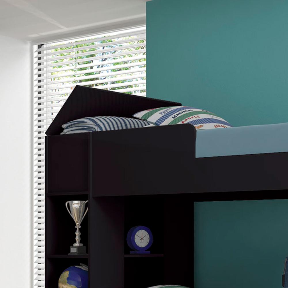 Beliche Cama Auxiliar Ditália Treliche CM-15 Preto