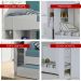 Beliche Ditália Cama Aux c/colchões+ Kit luz CM-15 COR:branco