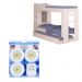 Beliche Ditália Cama Auxiliar com kit luz CM-15 COR:branco