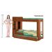 Beliche Ditália Cama Auxiliar com kit luz CM-15 COR:diamond