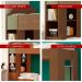 Beliche Ditália Cama Auxiliar com kit luz CM-15 COR:diamond