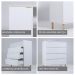 Cômoda Ditália 4 Gavetas DM-239 cor:branco