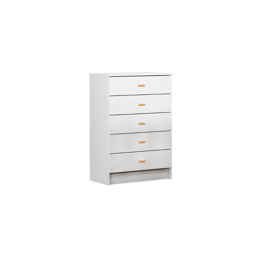 Cômoda Ditália 5 Gavetas BB-120 Branco