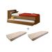 Cama Solteiro Bicama Com 2 Colchões Ditália BB-28 Diamond