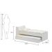 Cama Solteiro Bicama Ditália BB-28 Branco