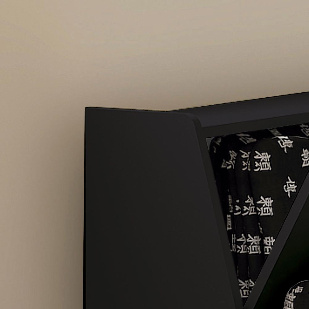 Cama Solteiro Bicama Ditália BB-28 Preto
