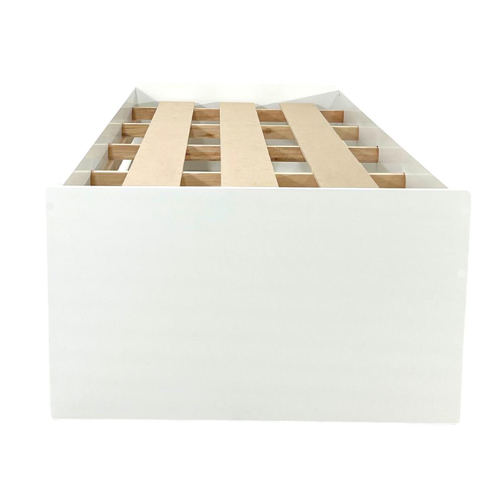 Cama Solteiro Bicama Ditália CM-20 cor:Branco