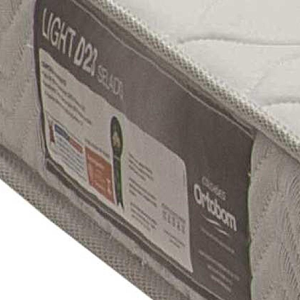 Cama Solteiro Bicama Est C/ 2 Colchões Ditália BB2829 Branco