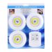 Cama Solteiro Bicama Estante +luz+2colc Ditália BB2829 cor:branco