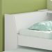 Cama Solteiro Bicama com Estante Ditália BB-28-29 Branco