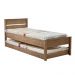 Cama Solteiro Ditália Cama Aux+2Colch CM22 CM23 COR:Diamond