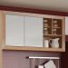 Cozinha Compacta Ditália Aspen 4 Peças Carvalho/Branco A45