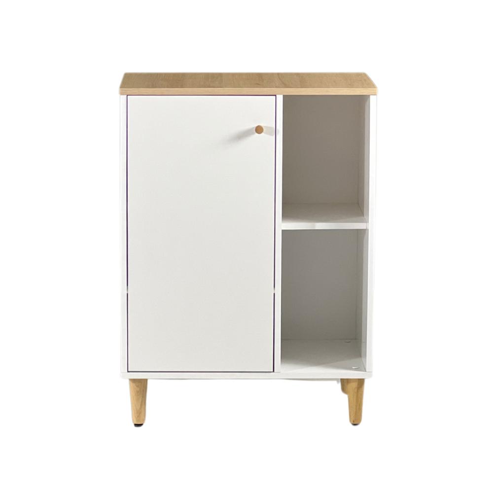 Gabinete Armário Banheiro Ditália 1 Porta BN-06 cor:branco