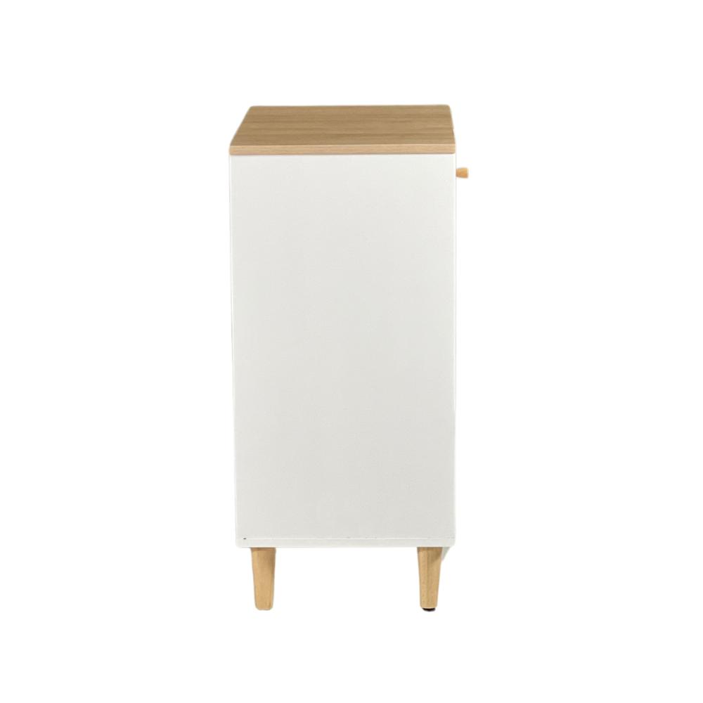Gabinete Armário Banheiro Ditália 1 Porta BN-06 cor:branco