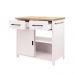 Gabinete Armário Banheiro Ditália BN-04 cor:branco