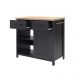 Gabinete Armário Banheiro Ditália BN-04 cor:preto