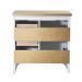 Gabinete Armário Banheiro Ditália c/Tampo+Espelho BN-05 cor:branco