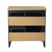 Gabinete Armário Banheiro Ditália c/Tampo+Espelho BN-05 cor:preto