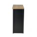 Gabinete Armário Banheiro Ditália c/Tampo+Espelho BN-05 cor:preto