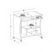 Mesa Computador Ditália MC-153 Diamond