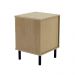 Mesa de Cabeceira Ditália 2 Gavetas DM-121 cor:riviera