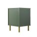 Mesa de Cabeceira Ditália 2 Gavetas DM-125 Verde Oliva