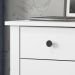 Mesa de Cabeceira Ditália 3 Gavetas DM-113 Branco