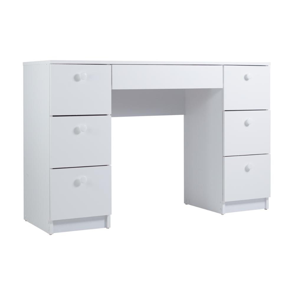 Mesa de Escritório Ditália 7 Gavetas PE-100 COR:branco