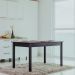 Mesa de Jantar Ditália JA-225 Cor:Preto