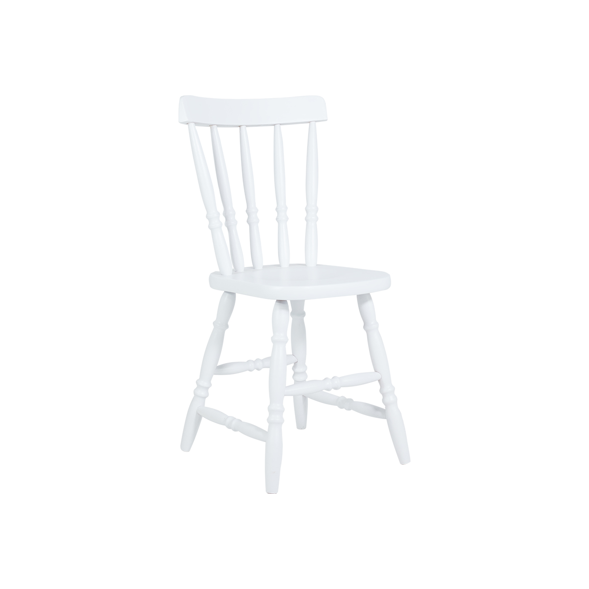 Mesa de Jantar Ditália com 4 Cadeiras JA-225 Cor:Branco