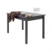 Mesa de Jantar Ditália com 6 Cadeiras JA-225 Cor:Preto