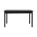 Mesa de Jantar Ditália com 6 Cadeiras JA-225 Cor:Preto