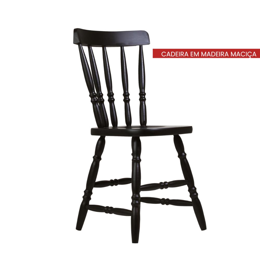 Mesa de escritório Ditália 7 Gavetas com Cadeira PE-100 COR:preto