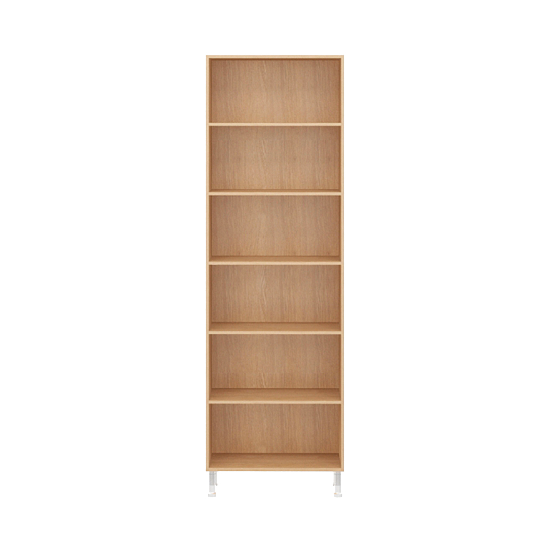 Paneleiro Ditália Aspen 2 Portas de Vidro Carvalho CD-308