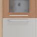 Paneleiro Ditália Aspen 4 Portas Carvalho/Branco CD-335
