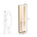 Paneleiro Ditália Denver 2 Portas Vidro Rv/Branco CD-386