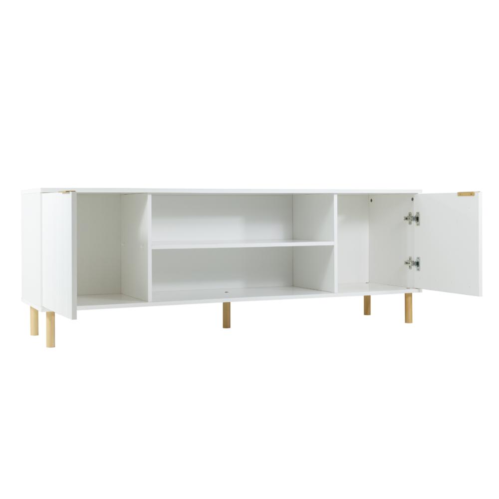 Rack Ditália 2 Portas R-634 cor:branco