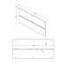 Rack Painel Ditália p/ TV até 60 R-902 R-634 Cor:Branco