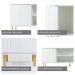 Rack Painel Ditália p/ TV até 60 R-902 R-634 Cor:Branco