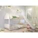 Beliche Solteiro com Escorregador Exclusiva Casinha - Branco