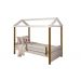 Cama Eliz Branca Com Led E Cama Auxiliar - Divaloto