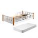 Cama Infantil Mimo Branca com Colchão